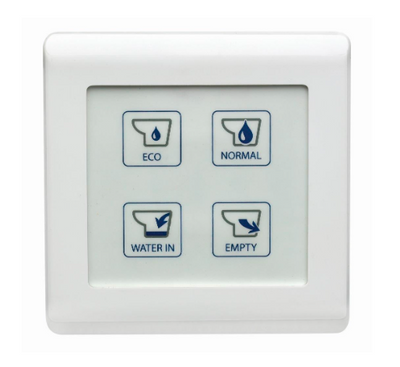  Vetus bådudstyr Elektronisk kontrolpanel til toilet typen TMWQ / TMS, 12/24 Volt reservedel - Varenummer: TMWBP