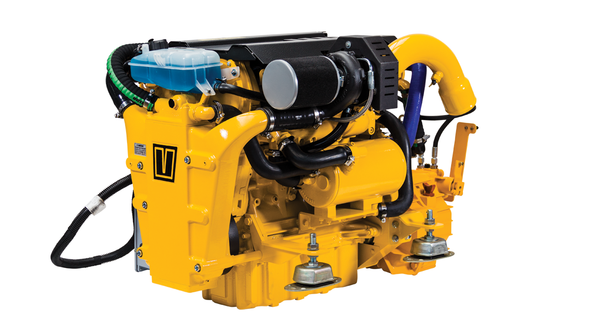Den nye generation af højtydende VETUS common-rail dieselmotorer med turboladere med variabel geometri er specielt designet til installation i hurtige semi-planende og planende både.