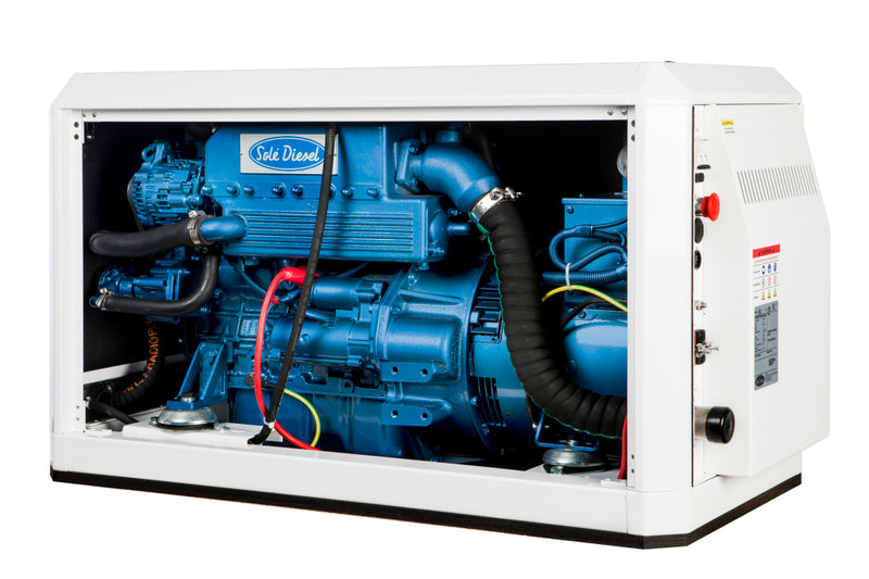 Sole Diesel Marine generator 17 GT/GTC 16,4 kVA 1500 RPM - MINI 44