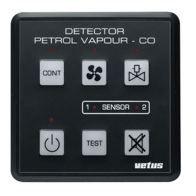  Vetus bådudstyr Benzin damp detektor 12/24 Volt incl. Sensor reservedel - Varenummer: PD1000
