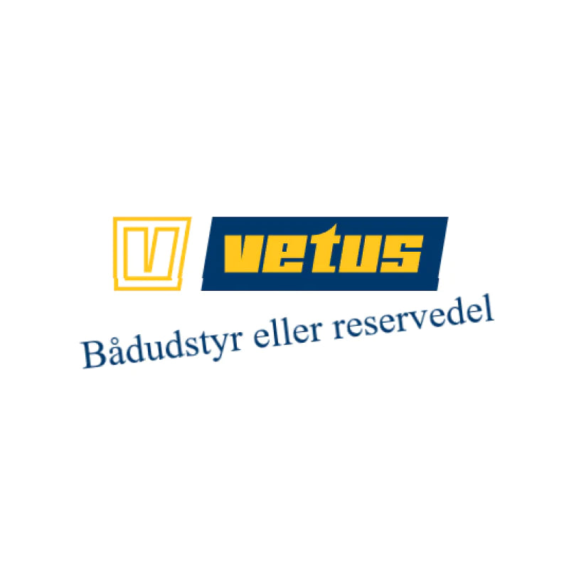  Vetus bådudstyr Slange-studs, rustfrit stål, indvendigt gevind, G1 &