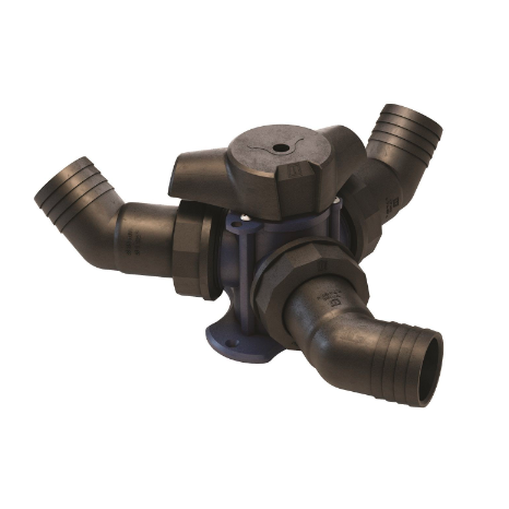 Vetus Plast trevejsventil - Y3V