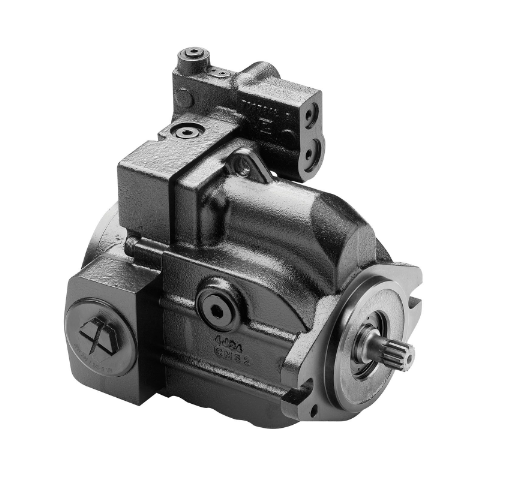 Vetus Hydr. pumpe 45cm3 højre, SAE-B flange, side tilslutning - HT1017SD2