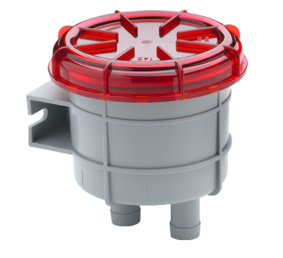 Vetus Lille antilugt filter til diesel, passer tilØ 16 mm slange - NSF16DS