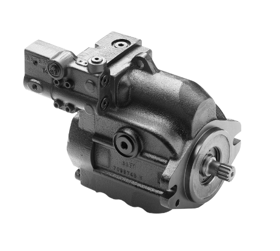 Vetus Hydr. pumpe 45cm3 venstre, SAE-B flange, bag tilslutning - HT1015SD2