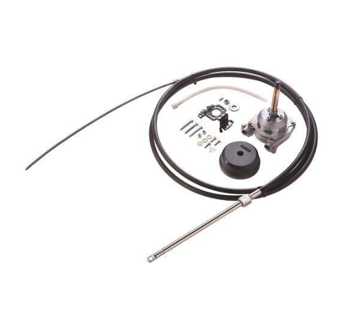 Vetus Højtydende ZF kabel styring kit op 250 HK, inkl, styreboks, 90° monteringsflange og 13 fod (396,5 cm) kabel - HZFKIT13