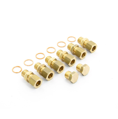 Vetus Fitting kit (8 mm) til dobbelt kontraventil, der skal bruges med K30/140 og MTC3008 - KITK30