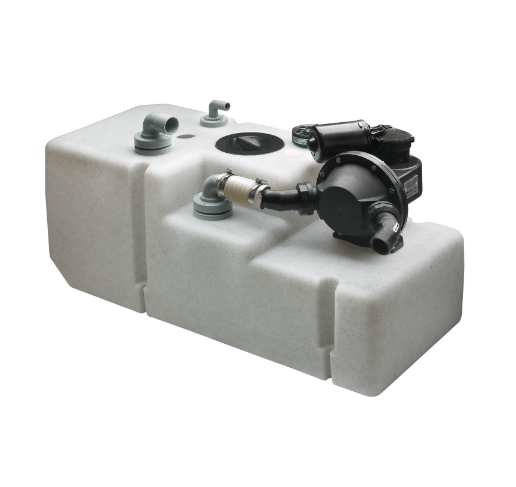 Vetus Spildevandstank system 120 L., 12 Volt pumpe - WWS12012B