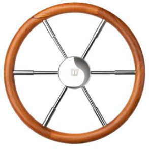 Vetus Rat med mahogniring ingen klar lak, type KW71U,Ø 710 mm - KW71U