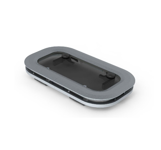 Vetus Elokseret aluminium koøje 625 x 193 mm - PA6317