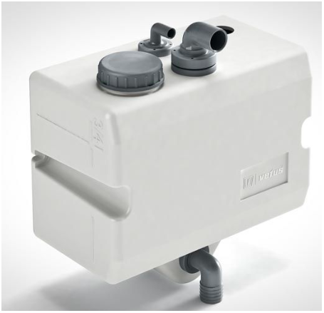 Vetus Skotmonteret spildevandstank 25 L, horisontal version. - WW25WH