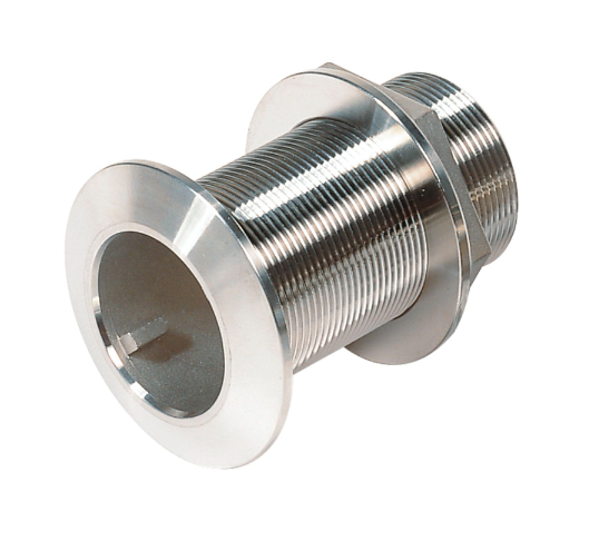 Vetus Skrog-gennemføring, rustfrit stål, affaset flange, børstet finish G1½ - THRU11/2S