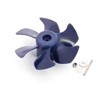 Vetus Propel 6 klinge, Ø 250 mm., Blå, til 150/180/210 kgf BOW PRO thrusters - DM80021