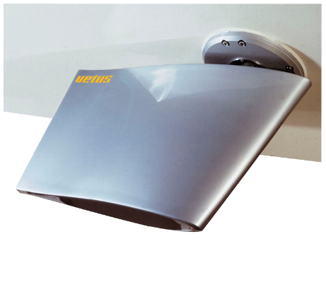 Vetus Sæt (2 stykker) finner - 0,7 m2 AISI316 - STAFIN07B