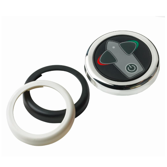 Vetus Bovpropel panel med trykknap og tidsforsinkelse,ø 63 mm, 12/24 V - BPSR