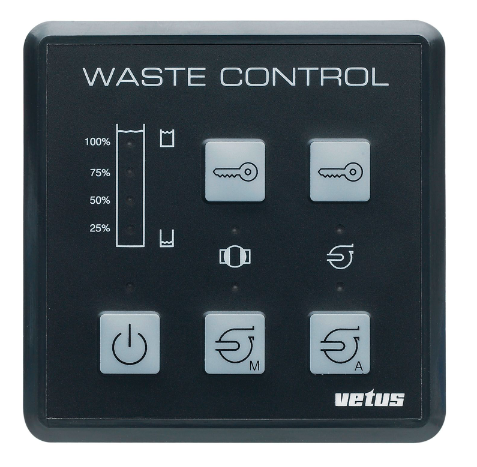 Vetus Spildevands-kontrolpanel 12/24 Volt - WWCP