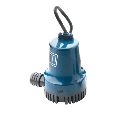 Vetus Dyk lænsepumpe 2400 L / h (500 g / h), 12/24 V, studs 19 mm - BLP12500