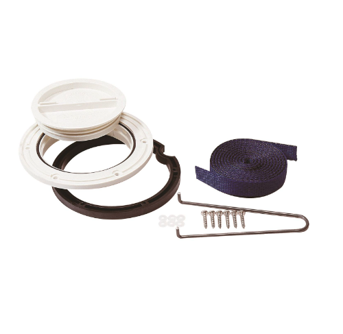 Vetus Monteringssæt for plastik septitanke, (sugerør længde 370mm) - BTKIT