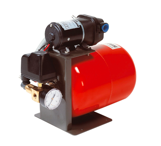 Vetus Trykvandstank m/pumpe 8 L 12 Volt (incl. Trykafbryder) - HYDRF12