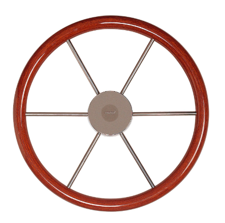 Vetus Rat med mahogniring, type KW55,Ø 550 mm - KW55