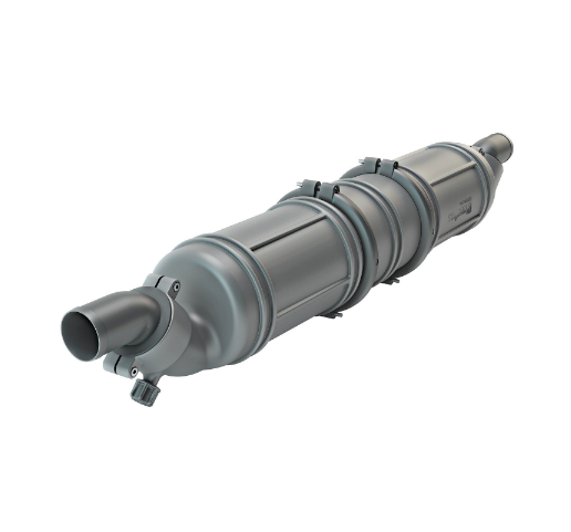 Vetus Drejelig vandlås / lyddæmper type NLP375 (15 L) med roterende indløb og udløb til Ø 75 mm slange - NLP37515L