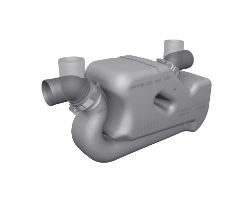 Vetus Lyddæmper LSS40 Ø 40 mm roterende studse - LSS40A