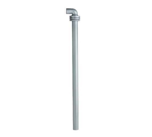 Vetus Sugerør L = 780 mm slangenippel Ø 38 mm lige - WTS78038S