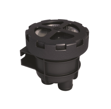 Vetus Søvandsfilter type 330 med aluminiumslåg, slangeforbindelser Ø 25 mm - FTR33025M