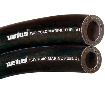 Vetus Brændstofslange ø 8 mm, Pris pr.meter (30 m på rullen) ISO-7480 - FUHOSE08A