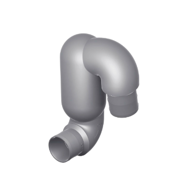 Vetus Svanehals indgående Ø 65 mm og udgående Ø 75 mm  - LT6575