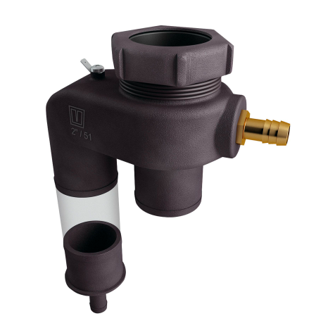 Vetus Brændstof Splash-Stop Ø 51 mm slange og Ø 51 mm påfyldningsstuds, udluftning Ø 16 mm - FSA5116