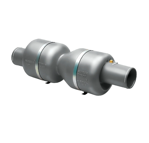 Vetus Lyddæmper MV - 125 125 mm, m/kontraklap - MV125