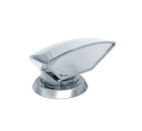 Vetus Cowl ventilator Ø 75 mm id, type Donald, S / S 316, med hvidt interiør (inkl. ringen og møtrik) - DON316WR