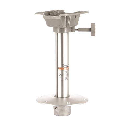 Vetus Aftagelig fast højde sæde piedestal drejelig, højde 38 cm - PCR38