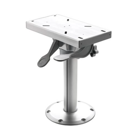 Vetus Aftagelig fast højde sæde piedestal drejelig og slæde, højde 38 cm - PCRS38