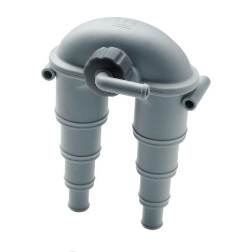 Vetus Antihævert m. 360° drejelig slangestuds, m. ventil, 13 - 32 mm  - ASDV